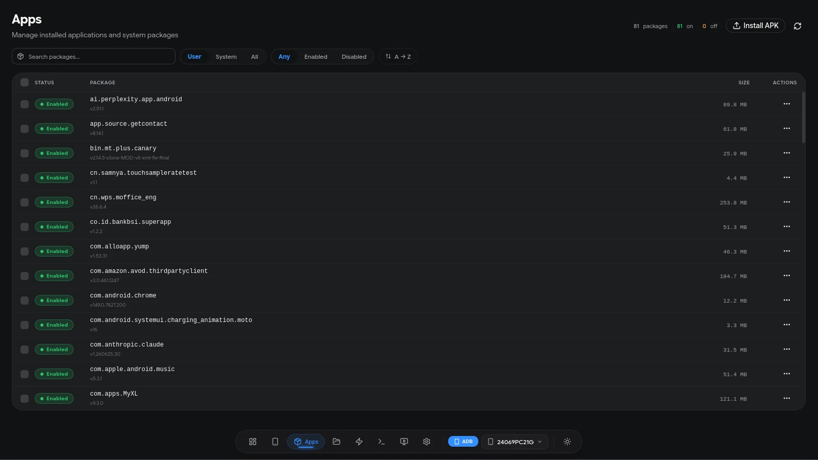 ADBKit screenshot 3