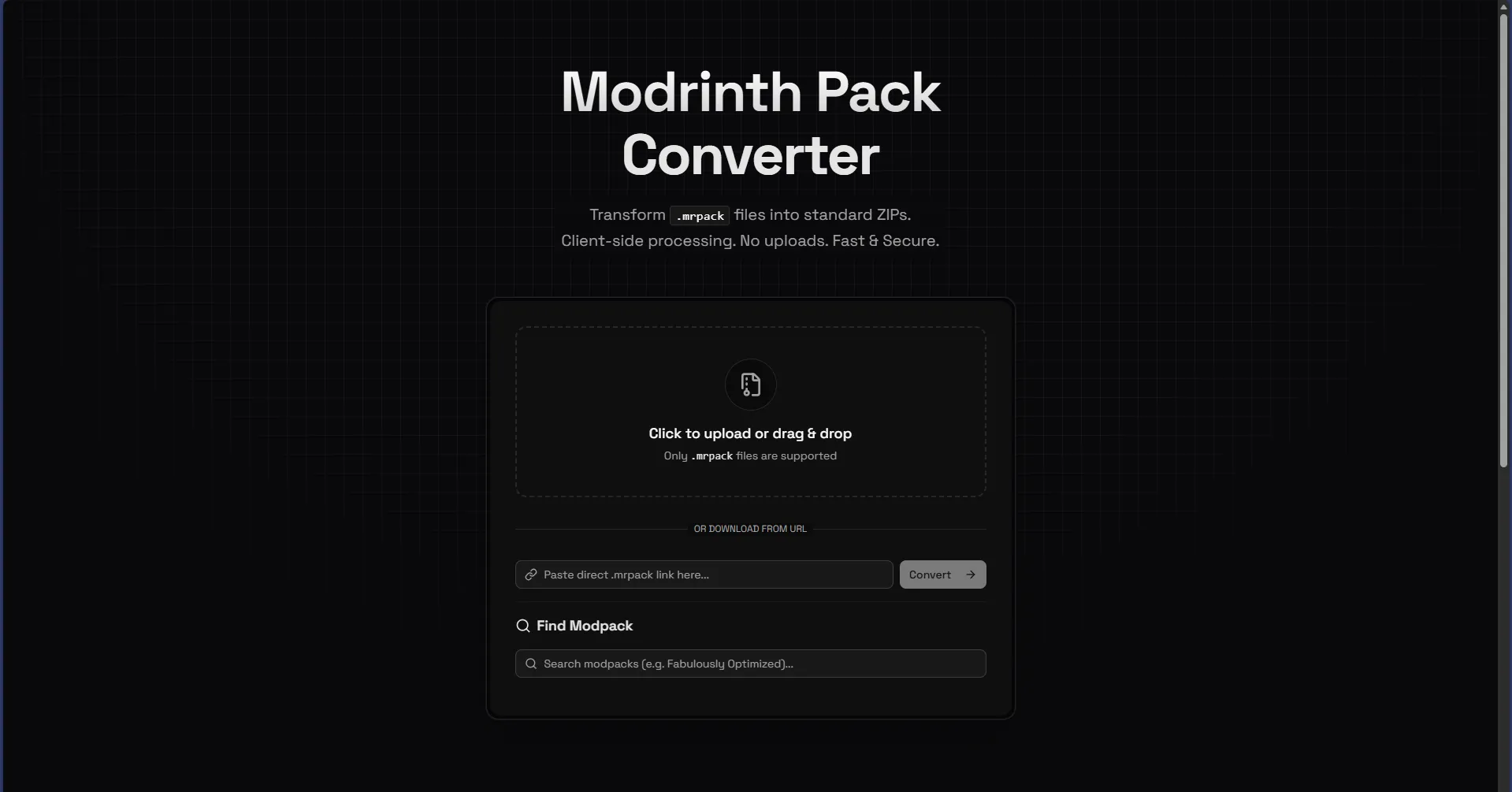 MrPack Converter
